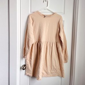 ASOS PEACH SWEATER DRESS (SIZE M)